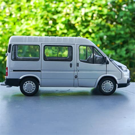 Original factory exquisite diecast 1:18 JMC Teshun Transit Silver MPV – Classic Models Wholesale ...