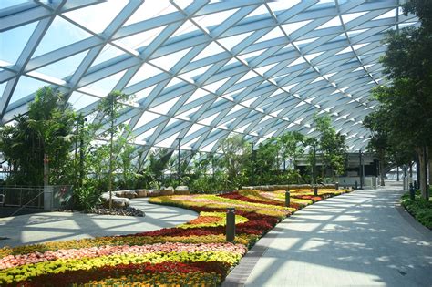 Inside The Jewel at Singapore's Changi Airport designed by Safdie ...