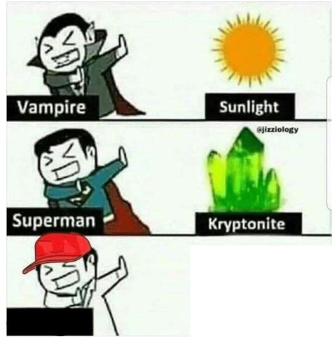 Meme Generator - Vampire and Superman Weaknesses (blank template) - Newfa Stuff