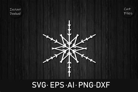 Christmas Snowflake SVG Graphic by Rizwana Khan · Creative Fabrica