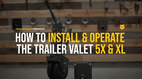 How to Properly Install and Operate the Trailer Valet 5X and XL Drill Powered Movers - YouTube