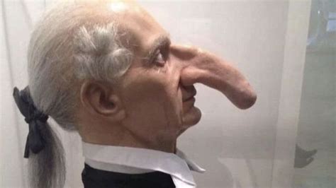 This 18th century man had the world’s longest nose