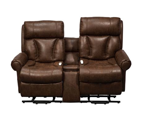 Mega Motion AS9002 Companion Dual Seat Wallaway Power Lift Chaise Recliner - Tobacco MEGA-MOTION ...