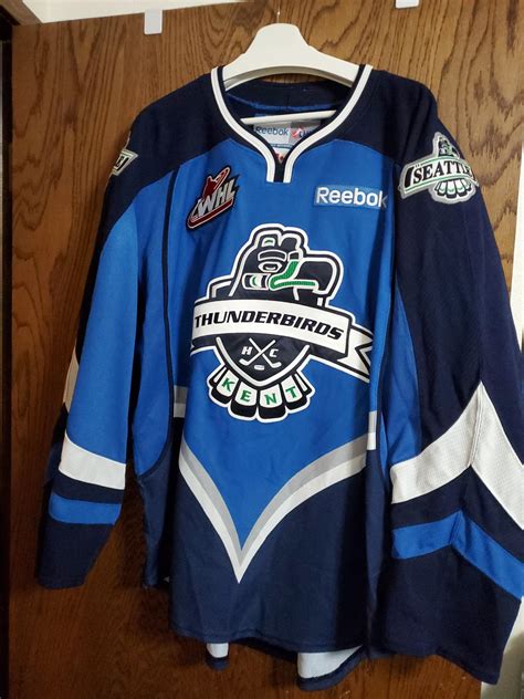 The mail/grail day combo, Seattle Thunderbirds Reebok Kent Alternate ...