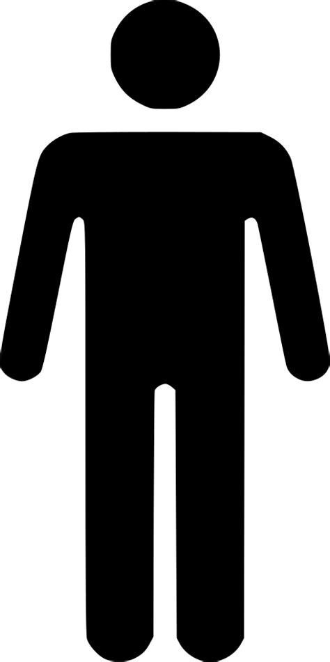 Human Body Svg Png Icon Free Download Transparent Male Toilet Sign ...