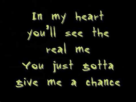 Give Me A Chance Lyrics - Jed Madela - YouTube