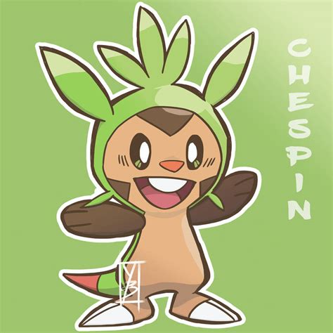 CHESPIN by YulGrant on DeviantArt