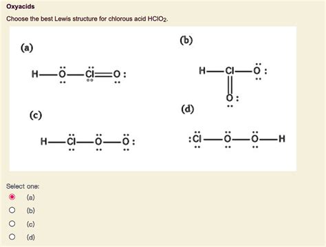 Hclo2 Lewis Structure