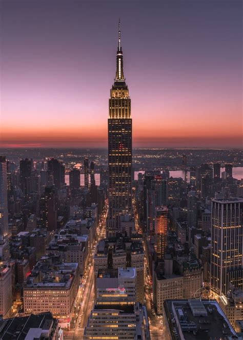 Empire State Building Sunrise by Greg Torchia | New york life, Empire state building, New york city