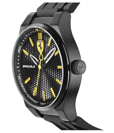 Scuderia Ferrari Black Analog Watch - Buy Scuderia Ferrari Black Analog Watch Online at Best ...