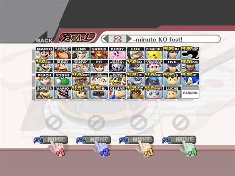 List of Super Smash Bros. Brawl characters - The Nintendo Wiki - Wii, Nintendo DS, and all ...