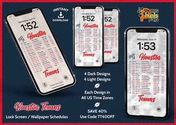 Printable 2023-2024 Houston Texans Schedule