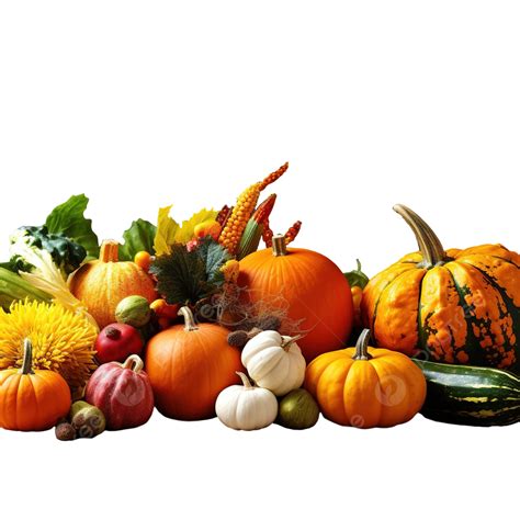 Autumn Pumpkins And Other Vegetables On A Wooden Thanksgiving Table, Autumn Food, Rustic Table ...