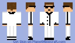 Guy With Glasses Minecraft Skin