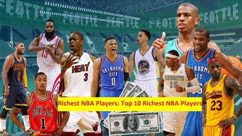 Top 10 Richest NBA Players in the World | Sportschampic.com