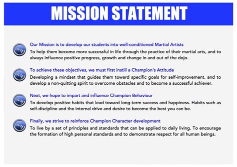 Examples Of Mission Statements | Template Business