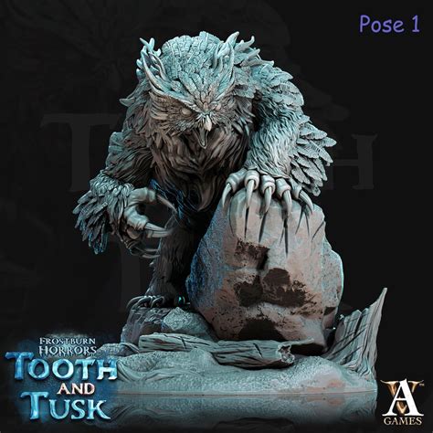 Owlbear Dnd 5e Monstrosity Miniature 3 Poses Available in - Etsy