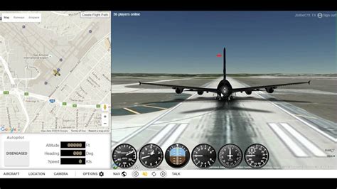 How to fly GEFS-Online Flight Simulator (Now GeoFS) - YouTube