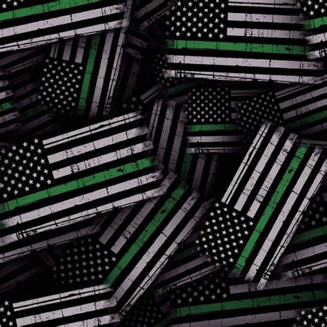 Thin Green Line US Flag – Pattern Crew