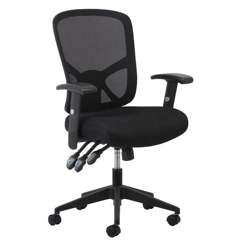 OFM Essentials Collection 3-Paddle Ergonomic Mesh High-Back Task Chair ...