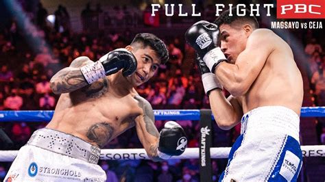 Magsayo vs Ceja FULL FIGHT: August 21, 2021 | PBC on FOX PPV