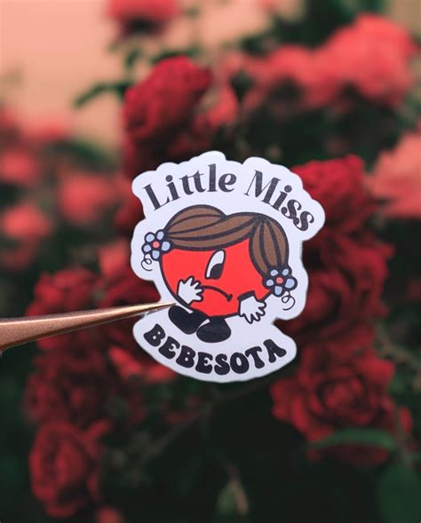 Little Miss Frikitona Sticker Little Miss Bebesota Sticker - Etsy