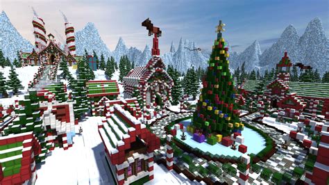 TheReawakens - Santa's Gingerbread Christmas City [Download] Minecraft Map