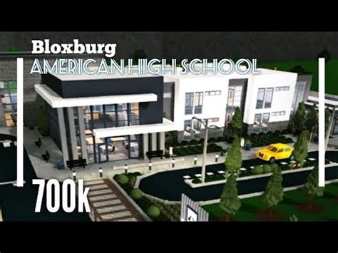 (700k) Bloxburg High School SpeedBuild - Bloxburg ROBLOX - YouTube