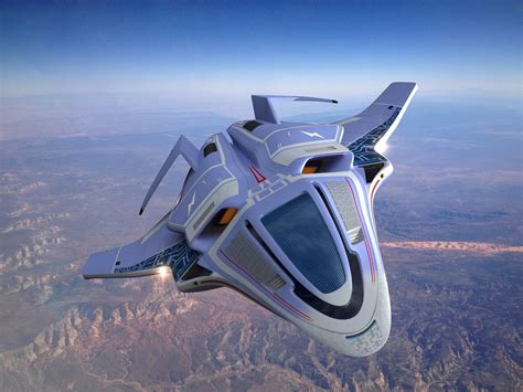 ArtStation - SF-52 Mako, Keaira Finlay | Futuristic cars, Spaceship ...