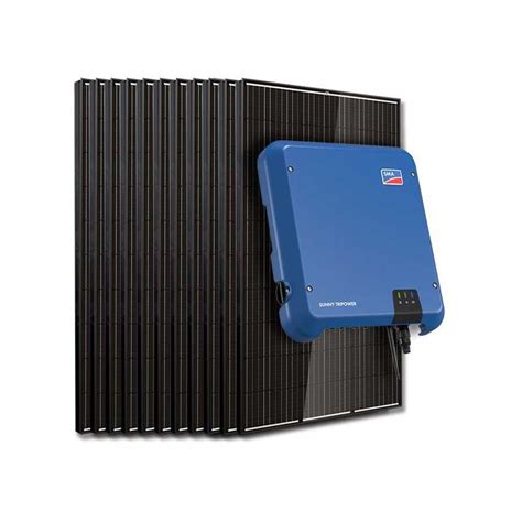 Kit 15 panels self-consumption / reinjection tri 5000W without storage