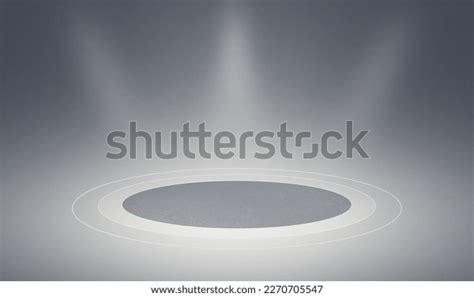 Modern Gray Studio Background Showcase Products Stock Photo 2270705547 ...