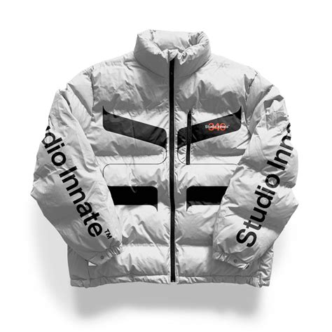 Puffa Jacket Mockup Download | Studio Innate | Apparel Template