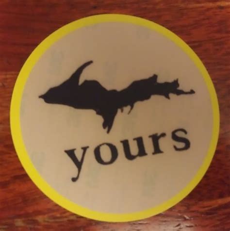 “UP Yours” Stickers | Upper Peninsula Michigan Marketplace | UP Online ...