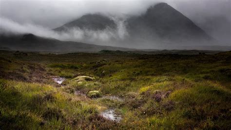 Landscape photography on a misty Rannoch Moor, Scotland - YouTube