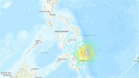 Philippines earthquake: Tsunami warning issued after 7.5 magnitude tremors hit island | World ...