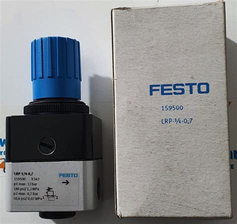 FESTO LRP-1/4-0.7 (159500) precision pressure regulator - VTC Solar VTC Solar