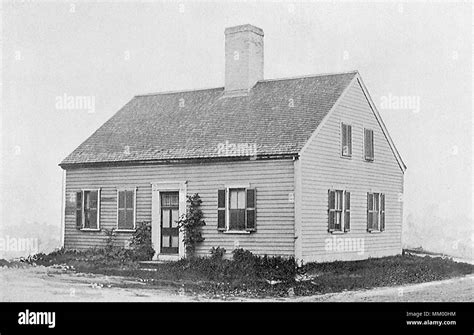 The House of John Prescott. Clinton. 1890 Stock Photo - Alamy