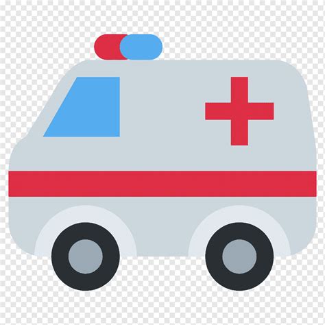 Emoji Ambulance Emergency service Emoticon, ambulance, logo, mobile Phones, sms png | PNGWing