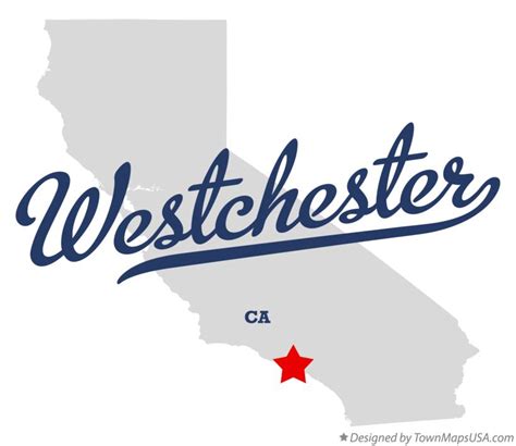 Map of Westchester, CA, California