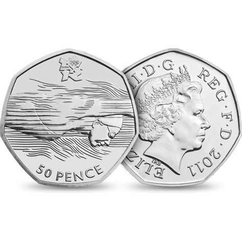 London 2012 Olympic Sports 50p Coins Value List