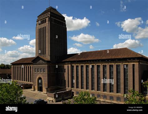 The Cambridge University Library designed by Giles Gilbert Scott Stock ...