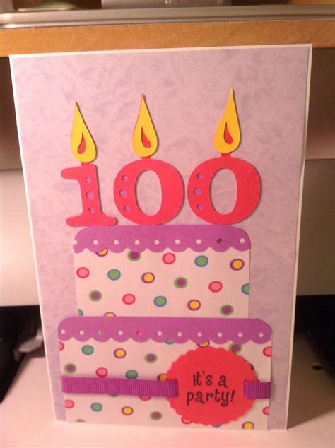 15 best 100 Year Old Birthday Cards images on Pinterest | Anniversary ...