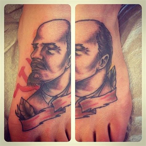 Lenin - Communist Old School Tattoo Old School Tattoo, Cuban, Drawing ...
