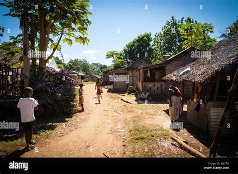 Life in rural poor village, Madagascar, Africa Stock Photo, Royalty Free Image: 74155320 - Alamy