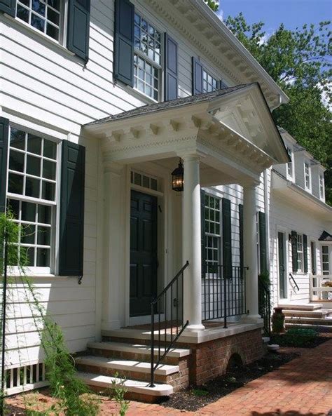 Stunning Front Door Ideas: Add a Portico! 20 Gorgeous Entryways! | The ...