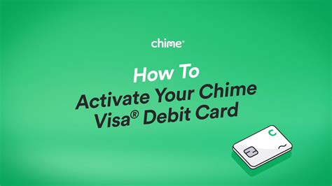 How to Activate Your Chime Visa® Debit Card | Chime - YouTube