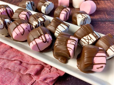 Chocolate Covered Flavored Marshmallows