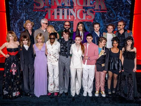 Photos: What the "Stranger Things" Cast Wore at the Season 4 Premiere