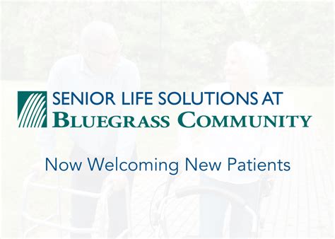 Bluegrass Community Hospital Announces New Service - Senior Life Solutions