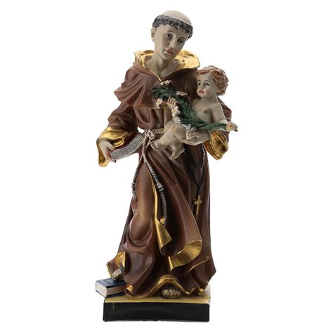 St Anthony of Padua statue 20 cm resin | online sales on HOLYART.com